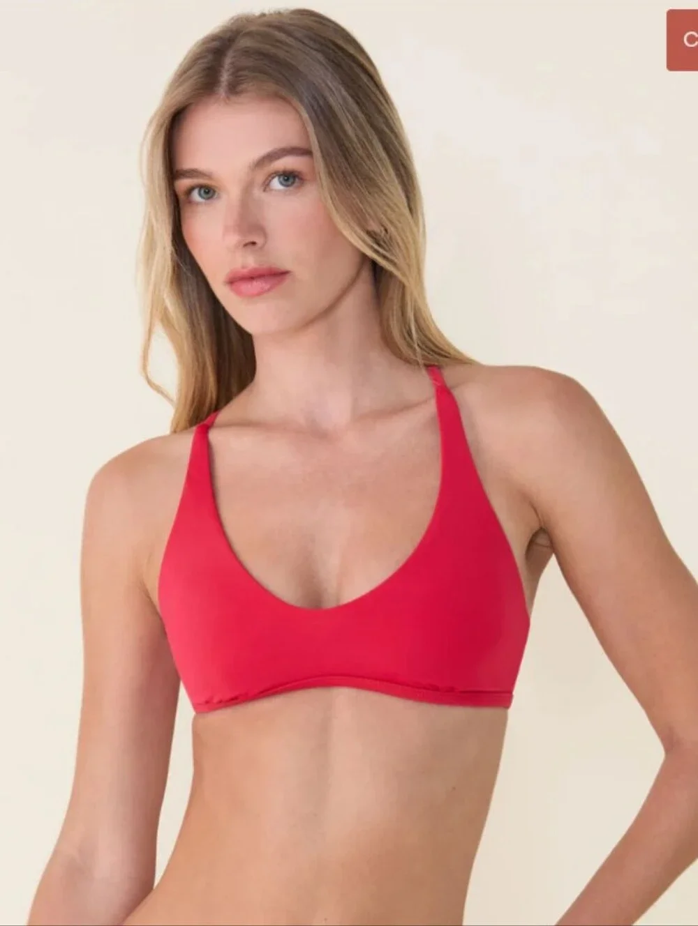 Andie The Valencia Bikini Top 2 Way Straps